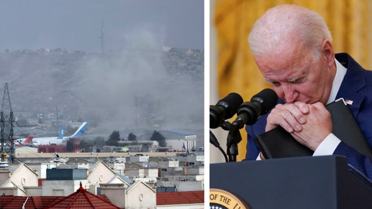 Joe Biden utlovade hämnd i sitt tal efter terrordådet.
